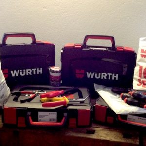 Firma Würth spendet Werkzeug für Tüftler