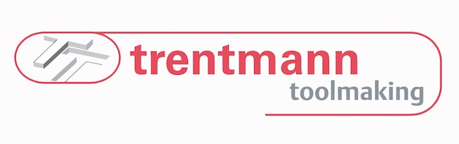 Logo der Firma Trentmann Toolmaking mit dem gleichnamigen Schriftzug und einer geschwungenen Linie